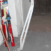 bent door