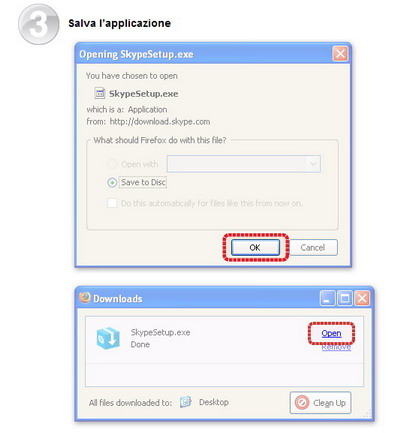 Skype Download Page, Mozilla