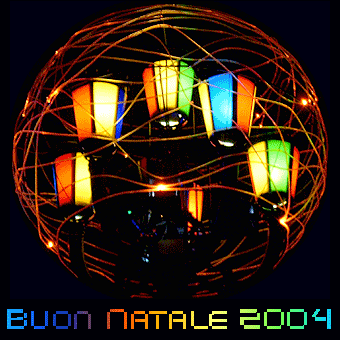 Torino, Luci d'Artista 2004, piazza Carlina